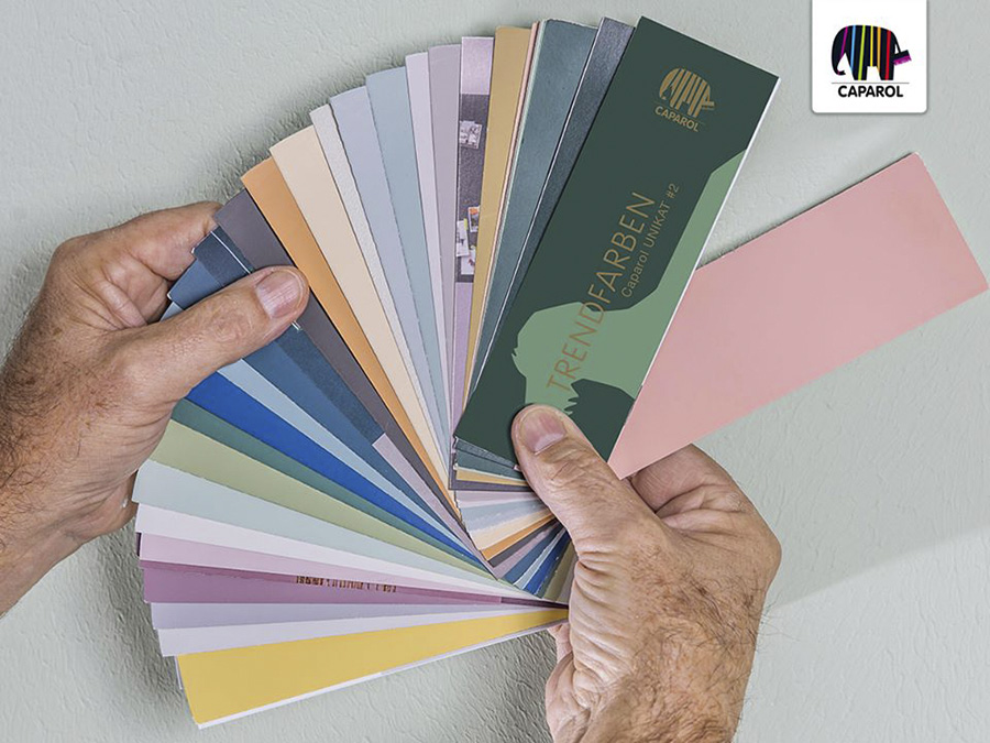 трендовые цвета Caparol 2018 веер Unikat2 трендовые цвета Caparol 2018 веер Unikat2