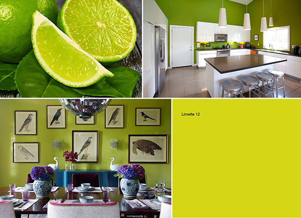 Цвет Limette из веера CaparolColor COMPACT