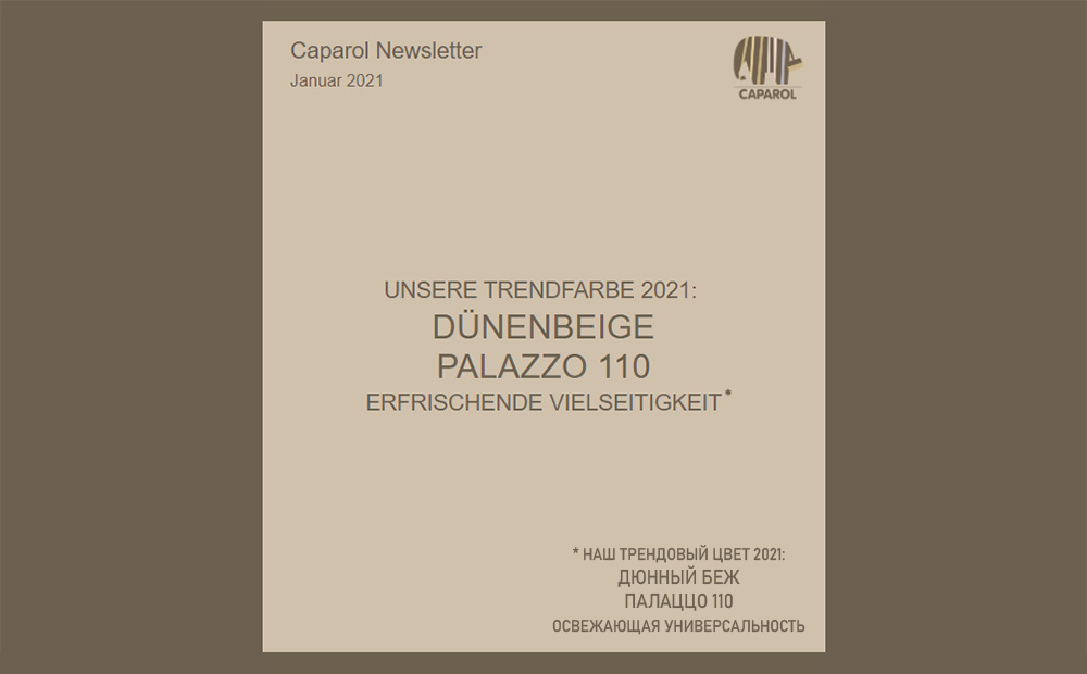 Trend-2021 Caparol dunenbeige Palazzo 110