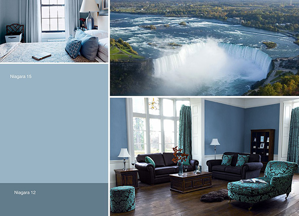 Цвет Niagara из веера CaparolColor COMPACT